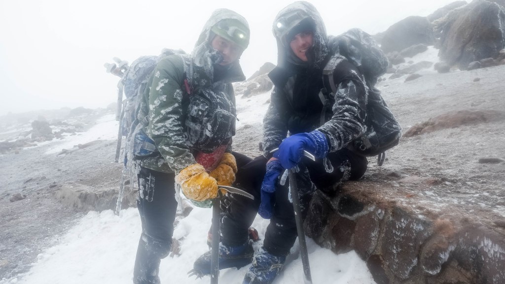 Une nuit mouvementée à 5500 mètres&nbsp;d’altitude.