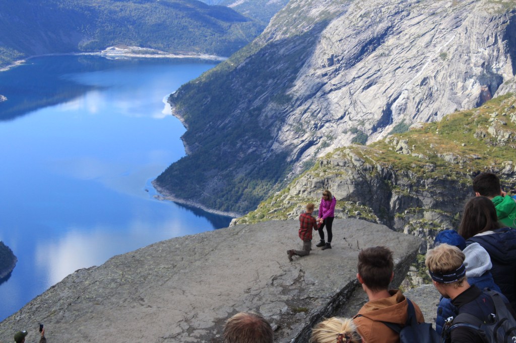 Cette randonnée est la plus touristique de la&nbsp;Norvège